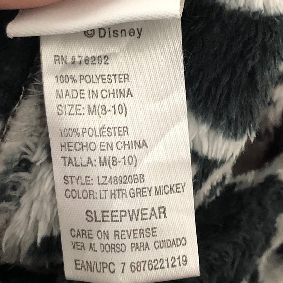 Disney’s Mickey Mouse Soft Fleece Lounge Pants, Sleep Bottoms, Pajama Pants SZ M - Picture 9 of 9